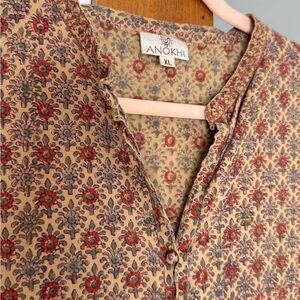 Anokhi Block Print Blouse